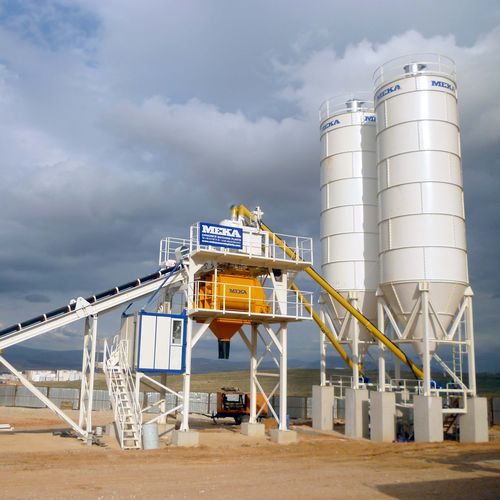 固定混凝土搅拌站 - C100 - MEKA Crushing Screening and Concrete Batching Technologies - 紧凑型 / 连续
