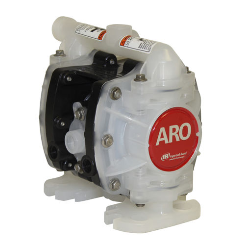 双层膜式泵 - PD01P-HPS-PCC-A - ARO, Ingersoll Rand/法国ARO - 水 / 用于化学品 / 气动式