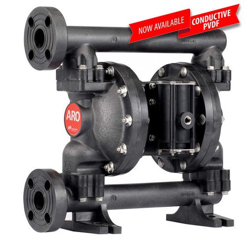 双层膜式泵 - PD10E-FES-A - ARO, Ingersoll Rand - 废水 / 用于化学品 / 风动式