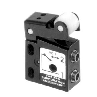 阀式气动分配器 - 100 series - ARO, Ingersoll Rand - 滚轮式 / 3 通型