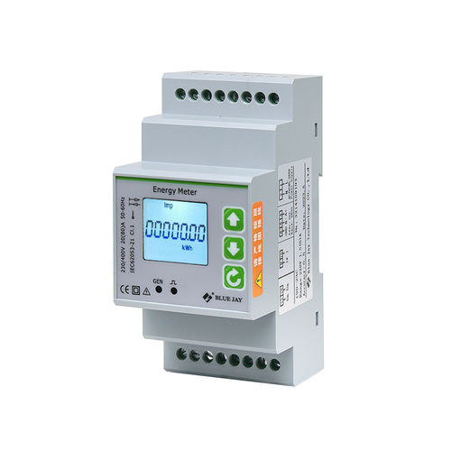 单相电能表 - DEM-3M1C - Chongqing Blue Jay Technology Co. Ltd - DIN导轨 / RS-485 / MODBUS