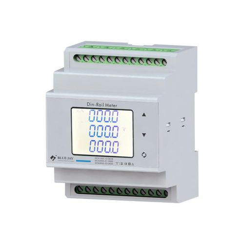 三相电能表 - DEM-4MC - Chongqing Blue Jay Technology Co. Ltd - DIN导轨 / RS-485 / 脉冲输出式