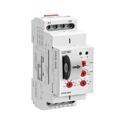 电流监控继电器 - GRI8-06B - Zhejiang Geya Electrical Co., Ltd - 1NO/NF / AC/DC / 电机