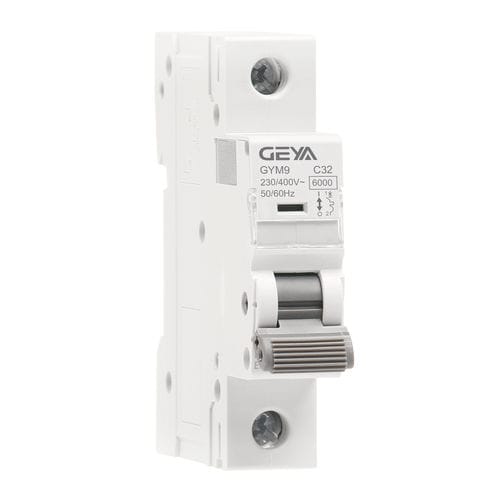 小型断路器 - GYM9-6KA - Zhejiang Geya Electrical Co., Ltd - 磁性-热 / 防短路 / 用于过载