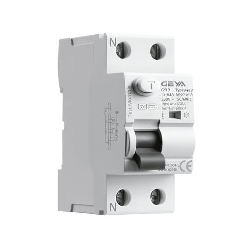 剩余电流动作断路器 / 磁性-热 - GYL9 - Zhejiang Geya Electrical Co., Ltd - 交流 / 直流 / 自动