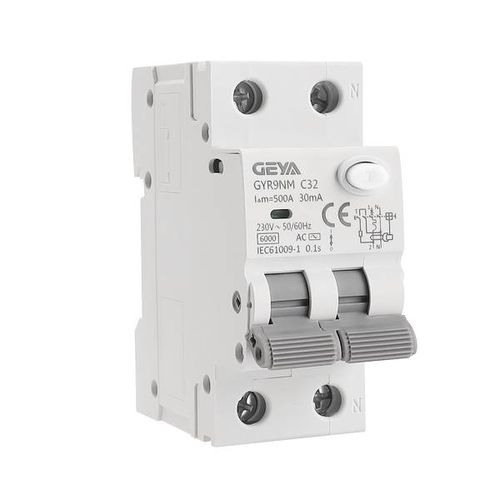 剩余电流动作断路器 / 防止电流过载 - GYR9N - Zhejiang Geya Electrical Co., Ltd - 磁性-热 / 防短路 / 用于过载
