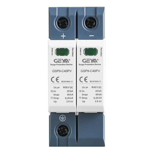 直流防雷盒 - GSP9-C40PV - Zhejiang Geya Electrical Co., Ltd - I 级 / II 级 / 1+2类