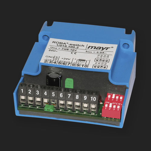 直流换流器 - ROBA®-switch 24V - Chr. Mayr GmbH + Co. KG/迈尔 - 开关式 / 用于控制离合和制动装置