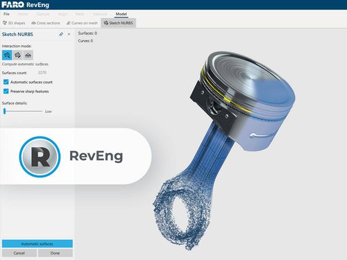 工程软件 - RevEng - FARO Technologies - CAD / 设计 / 质量