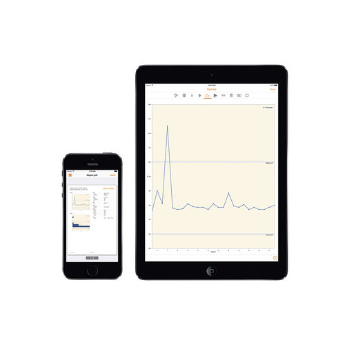 数据传输移动应用 - ElcoMaster® - Elcometer - 检查用 / Android 安卓 / iOS