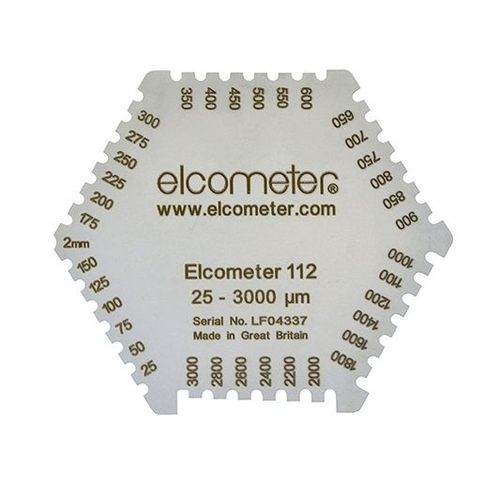 湿膜梳测厚仪 - 112 & 3236 series - Elcometer - 湿膜 / 便携式 / 六角形
