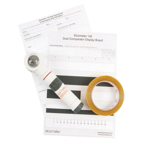 手动测试套装 - E142----1  - Elcometer - 表面 / 灰尘颗粒 / ISO 8502-3