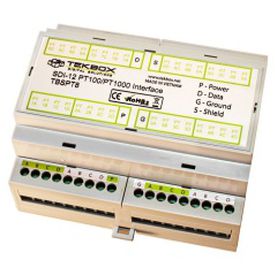模拟I/O模块 - TBSPT8 - TEKBOX - 8通道 / 用于温度传感器 / 可配置