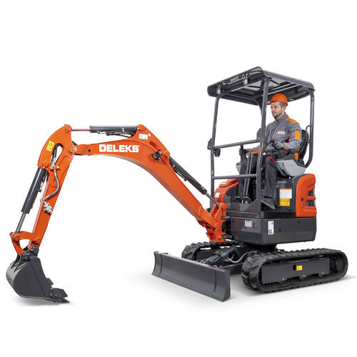 小型挖掘机 - S180 - DELEKS - 履带式 / 柴油 / 用于建筑工地