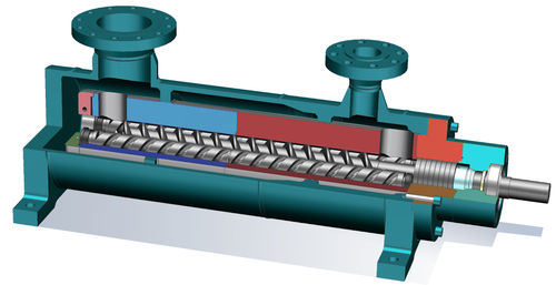 三螺杆泵 - L3UG - Leistritz Pumpen GmbH - 用于石油 / 用于燃油 / 柴油