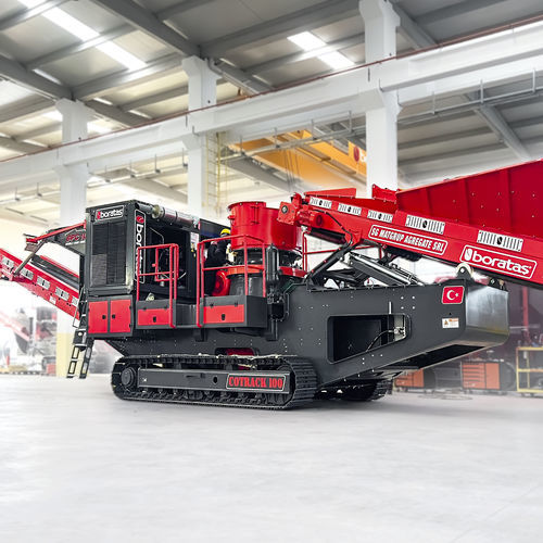 圆锥破碎机 - BPC100 - Boratas Machinery - 移动式 / 紧凑型 / 次级