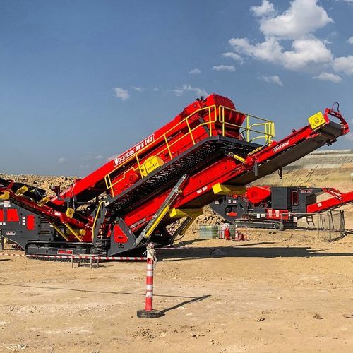 干式筛选筛选机 - BPE103 - Boratas Machinery - 加工 / 用于建筑工地 / 用于矿场