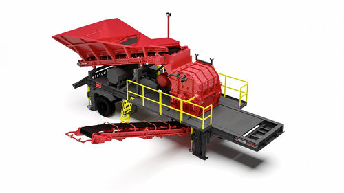 锤式破碎机 - BLH14 - Boratas Machinery - 移动式 / 矿物材料 / 轮胎式