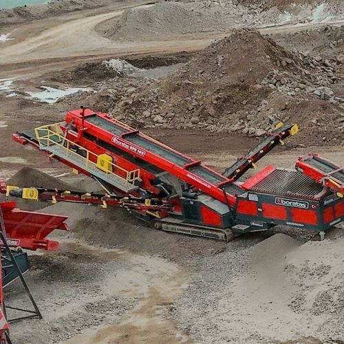 加工筛选机 - BPE102 - Boratas Machinery - 用于矿场 / 分拣 / 振动