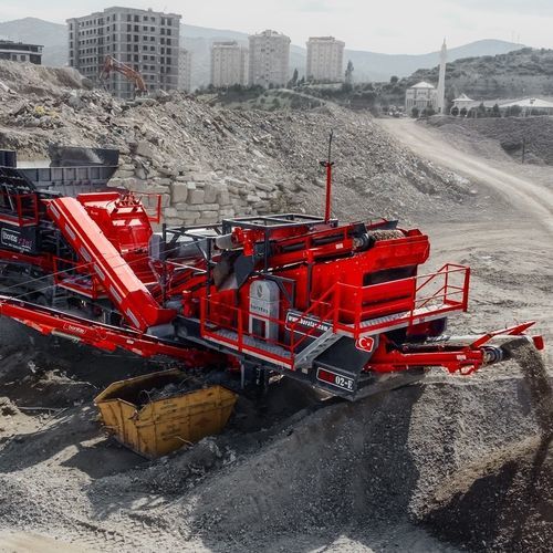 反击破碎机 - BLK02-E - Boratas Machinery - 半移动式 / 初级 / 石灰石