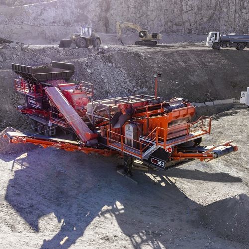 冲击破碎筛选设备 - BLK01-E - Boratas Machinery - 移动式 / 水平轴 / 初级