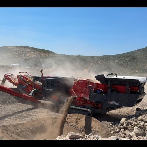 反击破碎机 - BPK100-S - Boratas Machinery - 移动式 / 建筑材料 / 电动