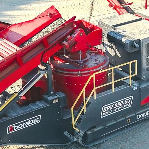 立轴冲击破碎机 - VSI950 - Boratas Machinery - 固定式 / 砂石生产 / 用于硬石