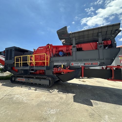 移动式破碎机 - BPK100 - Boratas Machinery - 冲击 / 柴油机 / 履带式