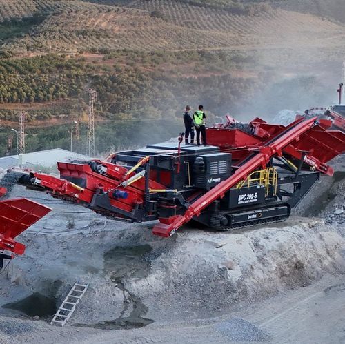 圆锥破碎机 - BPC200-S - Boratas Machinery - 移动式 / 次级 / 石头
