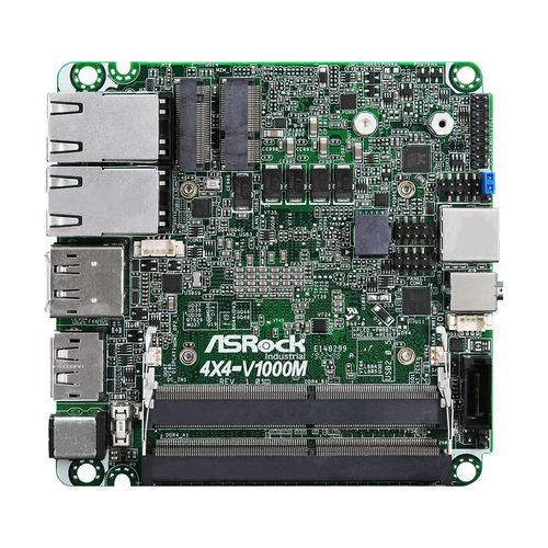 ATX主板 - 4X4-R1000M  - ASRock Industrial - AMD嵌入式R系列 / AMD Ryzen™ R1606G / DDR4 SO-DIMM