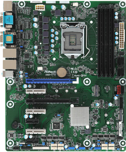 ATX主板 - IMB-1710 - ASRock Industrial - Intel® Celeron® / Intel® Core i3 / Intel® Core i5