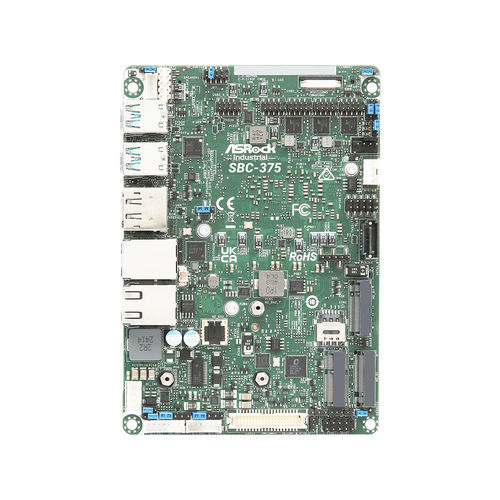 3.5"SBC - SBC-375  - ASRock Industrial - Intel® Core™ Ultra / SATA3 / M.2 Key M