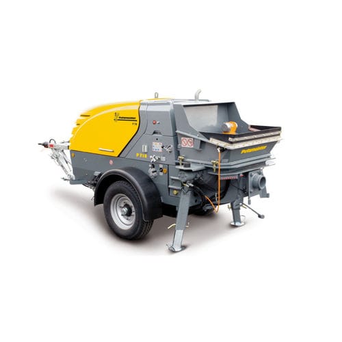 固定式混凝土泵 - P718 series - Putzmeister/普茨迈斯特 - 工程