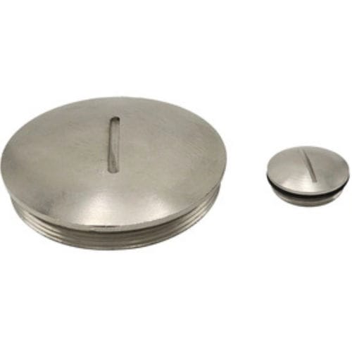 圆形塞子 - HX-SCM series - YUEQING HONGXIANG CONNECTOR  MANUFACTRER CO., LTD - 公端 / 螺纹 / 镀镍黄铜
