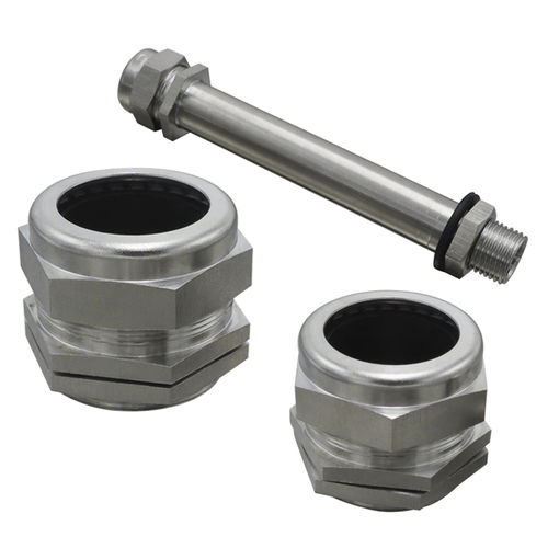 不锈钢电缆接头 - HX-SS series - YUEQING HONGXIANG CONNECTOR  MANUFACTRER CO., LTD - IP68 / 螺纹 / 公制