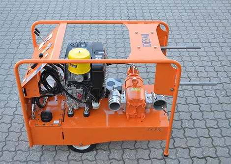 电动式液压泵站 - DESMI Pumping Technology A/S - 泵用 / 油 / 便携式