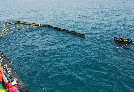 油拦污坝 - Ro-Kite - DESMI Pumping Technology A/S - 漂浮式
