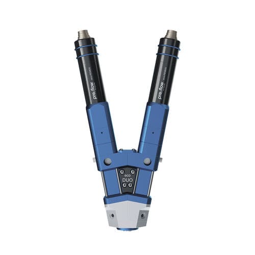 研磨液定量分配机 - eco-DUO600 - preeflow by ViscoTec Pumpen- u. Dosiertechnik GmbH - 润滑剂 / 用于化学品 / 用于剪切敏性材料
