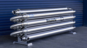 管内热交换器 - Dimpleflo® Monotube™ - Teralba Industries Pty Ltd - 液体/液体 / 液体/气体 / 气体/气体
