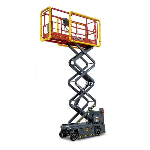 防爆燃剪叉式升降机 - 1932EX - Bailey lifts - 带轮 / 电池动力 / 用于易爆场所