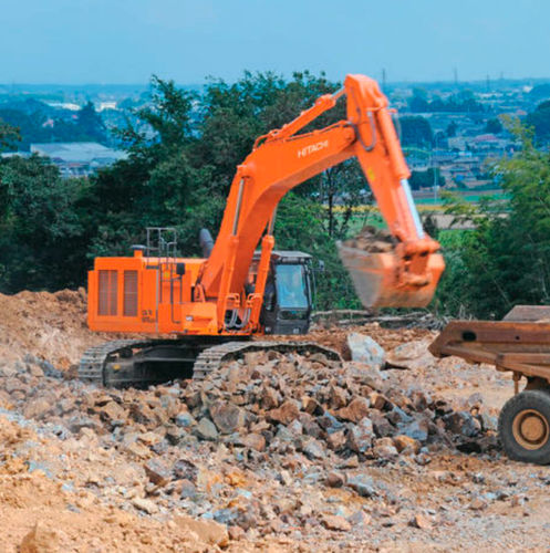 重型挖掘机 - ZX670LCH-5G - Hitachi Construction Machinery Europe - 履带式 / 用于建筑工地 / 采矿/采石