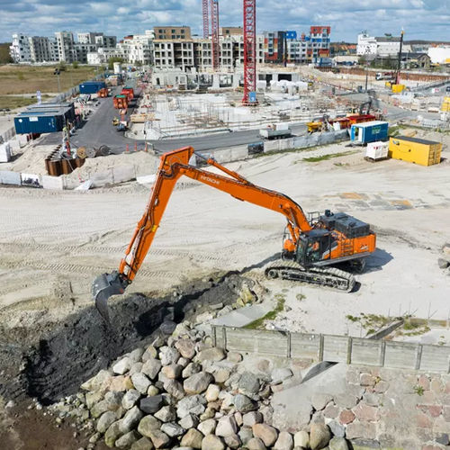 中型挖掘机 - ZX490-7 SLF - Hitachi Construction Machinery Europe - 履带式 / 柴油 / 用于建筑工地