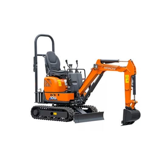 小型挖掘机 - ZX10U-6 - Hitachi Construction Machinery Europe - 履带式 / 用于建筑工地 / 短尾摆