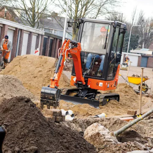 小型挖掘机 - ZX19-6 - Hitachi Construction Machinery Europe - 履带式 / 用于建筑工地 / 短尾摆