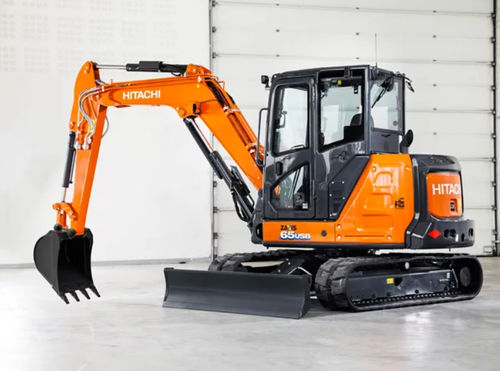 小型挖掘机 - ZX65USB-6 - Hitachi Construction Machinery Europe - 履带式 / 用于建筑工地 / 短尾摆