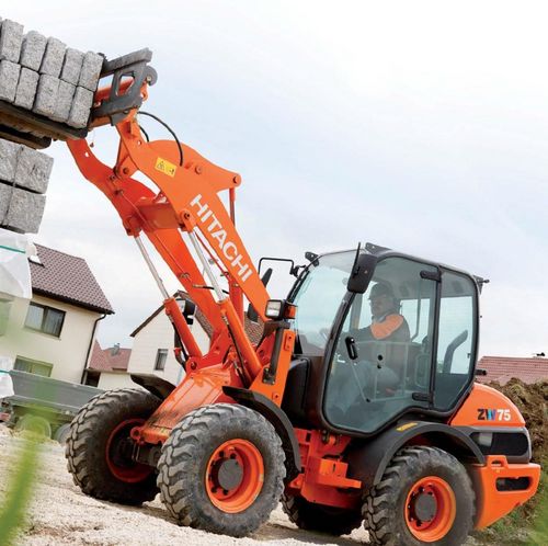 带轮装载机 - ZW75-6 - Hitachi Construction Machinery Europe - 铰接式 / 紧凑型 / 工程
