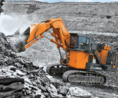重型挖掘机 - EX2600-7, FCO - Deere-Hitachi Construction Machinery - 履带式 / Tier 4 最终 / 采矿/采石