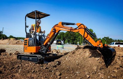 小型挖掘机 - ZX17U-5N - Deere-Hitachi Construction Machinery - 履带式 / Tier 4 最终 / 用于建筑工地