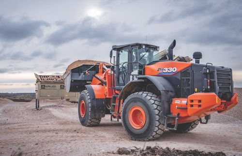 带轮装载机 - ZW330-6 - Deere-Hitachi Construction Machinery - 工程
