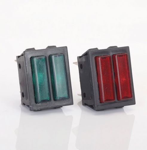 带发光信号灯开关 - DB Series - Boltek Plastik - 摇摆 / 双极 / IP40